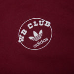 Adidas x Wales Bonner Track Hoodie - Collegiate Burgundy
