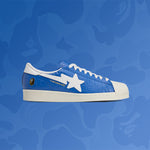 Adidas x BAPE Superstar - Blue/Cloud White/Off White