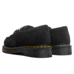 Adrian Snaffle - Black Napped Suede/Beige Contrast Hair On