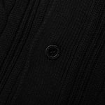 Cableknit Cardigan - Anthracite Black