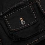 Canvas Utility Vest - Black