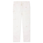 Double Knee Pant - Selenite White
