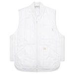 Puffer Vest - Selenite White