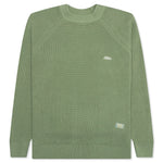 Ribbed Crewneck - Aventurine Green