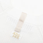 Ribbed Crewneck - Selenite White