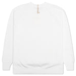 Ribbed Crewneck - Selenite White