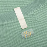 Waffle Crewneck - Aventurine Green