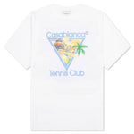 Afro Cubism Tennis Club T-Shirt - White