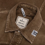 Aged Corduroy Shirt - Brown