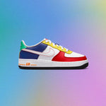 Air Force 1 Low LV8 BG (GS) - University Red/White/Deep Royal Blue