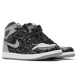 Air Jordan 1 Hi OG "Rebellionaire" - Black/White/Particle Grey