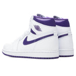 Women's Air Jordan 1 Retro Hi - White/Court Purple