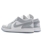 Women's Air Jordan 1 Low - White/Wolf Grey/Aluminum