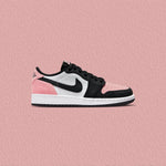 Air Jordan 1 Low OG (GS) - Black/Bleached Coral/White