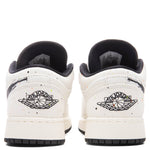 Air Jordan 1 Low SE (GS) 'Paint Splatter' - Sail/Black/Total Orange