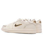 Women's Jordan 1 Low Method of Make - Legend Light Brown/Metallic Gold