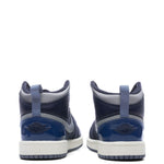 Air Jordan 1 Mid SE Craft (PS) - Obsidian/White/French Blue
