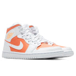 Women's Air Jordan 1 Mid SE - Bright Citrus/White