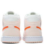 Women's Air Jordan 1 Mid SE - Sail/Orange Quartz