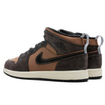 Air Jordan 1 Mid SE (PS) - Dark Chocolate/Crimson Bliss