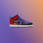 Air Jordan 1 Mid SS Skyline (PS) - Concord/Black/University Red