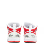 Air Jordan 1 Mid SS (TD) - White/University Red
