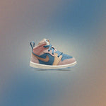 Jordan 1 Mid SS (TD) 'Zen' - Aegean Storm/Hemp/Pink Oxford