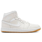 Women's Air Jordan 1 Mid - Phantom/White/Gum Light