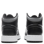 Air Jordan 1 Mid (GS) - Black/Gym Red/Particle Grey