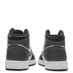Air Jordan 1 Mid (GS) - Black/Iron Grey/White