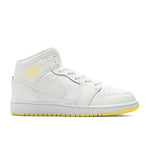 Air Jordan 1 Mid (GS) - Sail/Light Laser Orange/White