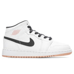 Air Jordan 1 Mid (GS) - White/Anthracite