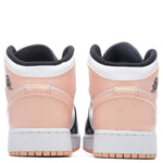 Air Jordan 1 Mid (GS) - White/Arctic Orange