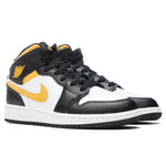 Air Jordan 1 Mid (GS) - White/Pollen/Black