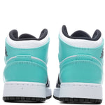 Air Jordan 1 Mid (GS) - White/Tropical Twist