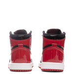 Air Jordan 1 Retro High OG (PS) 'Patent Bred' - Black/Varsity Red/White