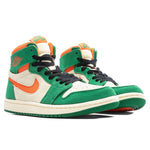 Women's Air Jordan 1 Zoom CMFT 2 - Pine Green/Orange Blaze/Muslin