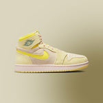 Women's Air Jordan 1 Zoom CMFT 2 - Citron Tint/Dynamic Yellow/Muslin
