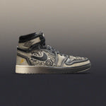Air Jordan 1 Zoom Comfort 2 Premium 'Dia De Muertos' - Black/Pale Ivory