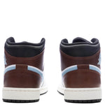 Air Jordan 1 Mid SE - White/Blue Grey/Black
