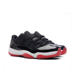 Air Jordan 11 Retro Low 'Bred' (PS) - Black/Varsity Red/White