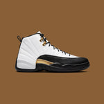 Air Jordan 12 Retro "Royalty Taxi" - White/Metallic Gold