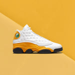 Air Jordan 13 Retro "Del Sol" (GS) - White/University Red/Del Sol/Black