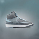 Women's Air Jordan 2 Retro - Cool Grey/Ice Blue