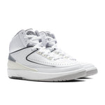 Air Jordan 2 Retro (GS) - White/Cement Grey/Sail