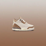 Air Jordan 3 Retro (TD) - Light Orewood Brown/Metallic Gold