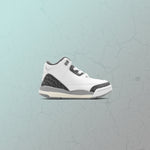 Air Jordan 3 Retro (TD) - Summit White/Fire Red/Cement Grey
