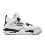 Air Jordan 4 Retro (GS) - White/Black/Neutral Grey
