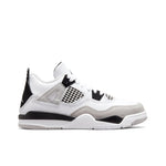 Air Jordan 4 Retro (PS) - White/Black/Neutral Grey