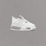 Air Jordan 4 Retro (TD) - White/Fire Red